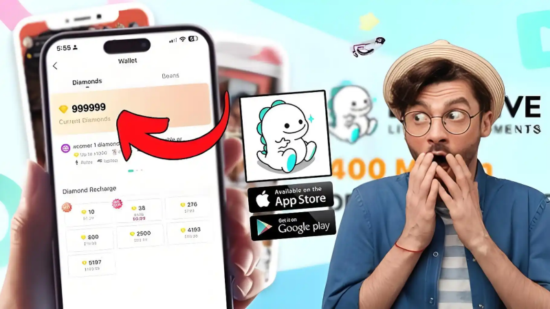 beli diamond Bigo Live aman dan legal untuk kirim gift