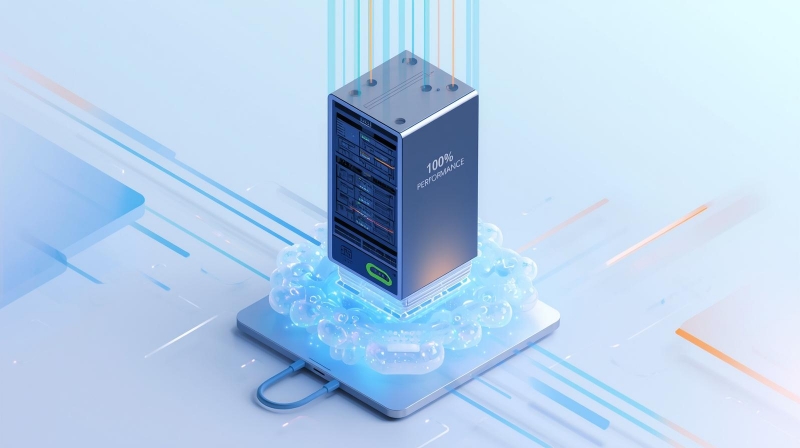 teknologi Cloud Hosting Rumahweb dengan dedicated resource yang menjamin kecepatan website