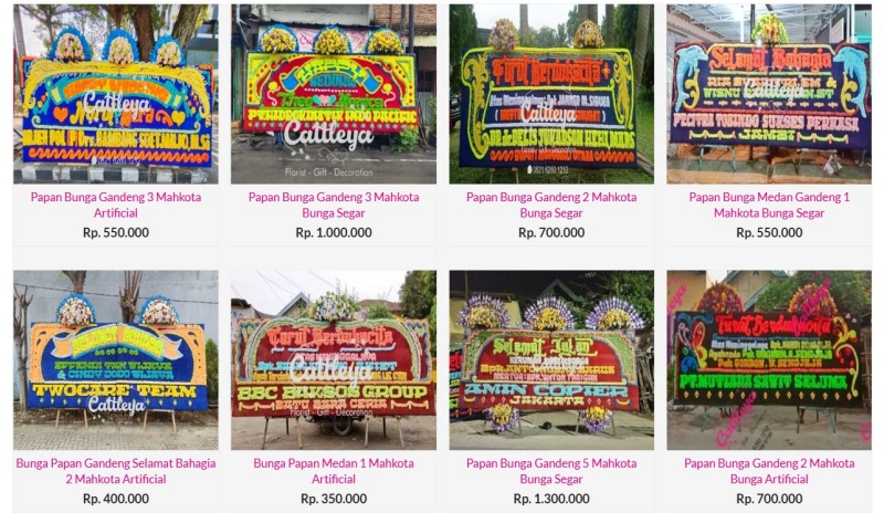 Papan Bunga Sukacita & Dukacita