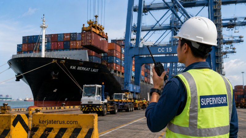 Daftar dan layanan perusahaan pelayaran kontainer domestik untuk distribusi rantai pasok logistik di Indonesia